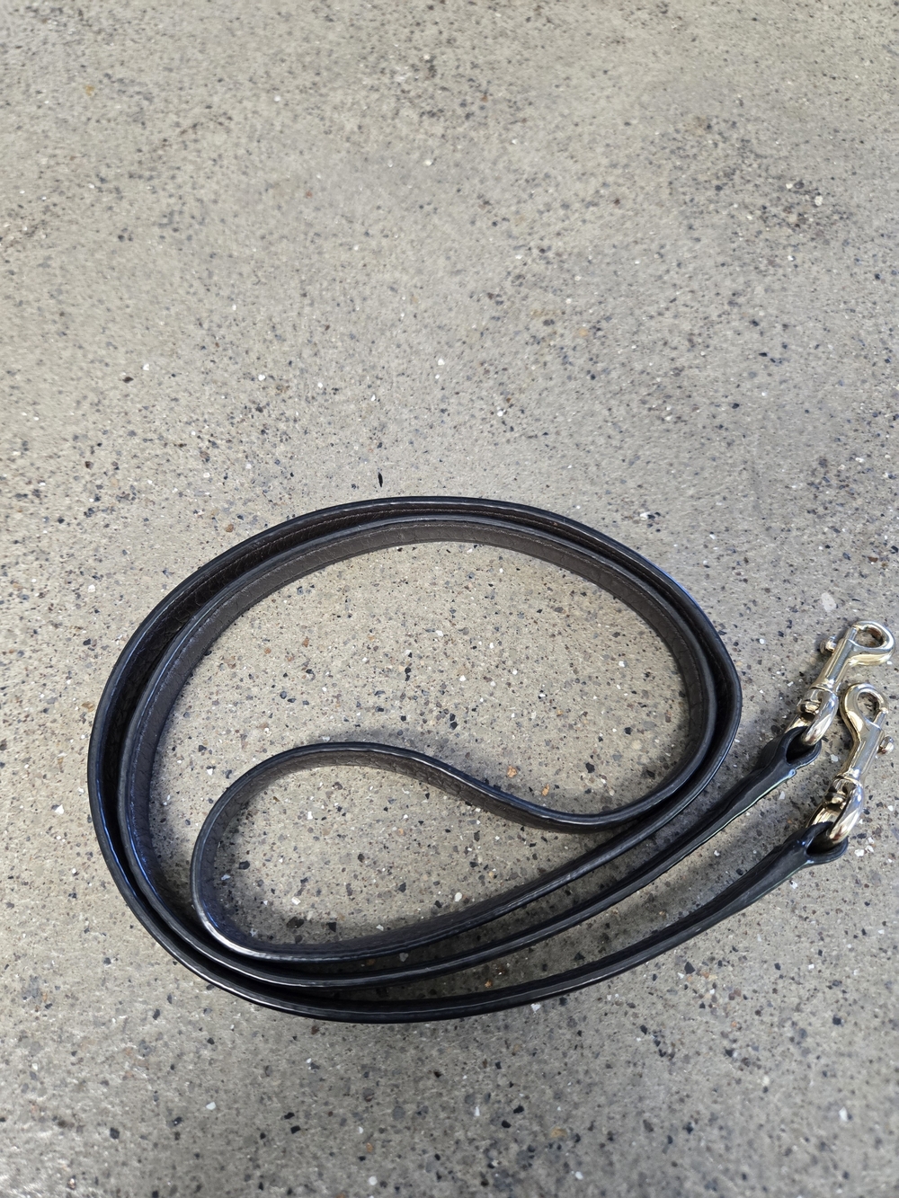 Vintage Coach Brown Leather Crossbody Strap